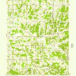 United States Geological Survey Blocher, IN (1956, 24000-Scale) digital map