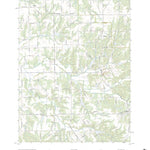 United States Geological Survey Blocher, IN (2022, 24000-Scale) digital map