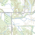 United States Geological Survey Blocher, IN (2022, 24000-Scale) digital map