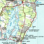 United States Geological Survey Block Island, RI-NY-CT-MA (1984, 100000-Scale) digital map