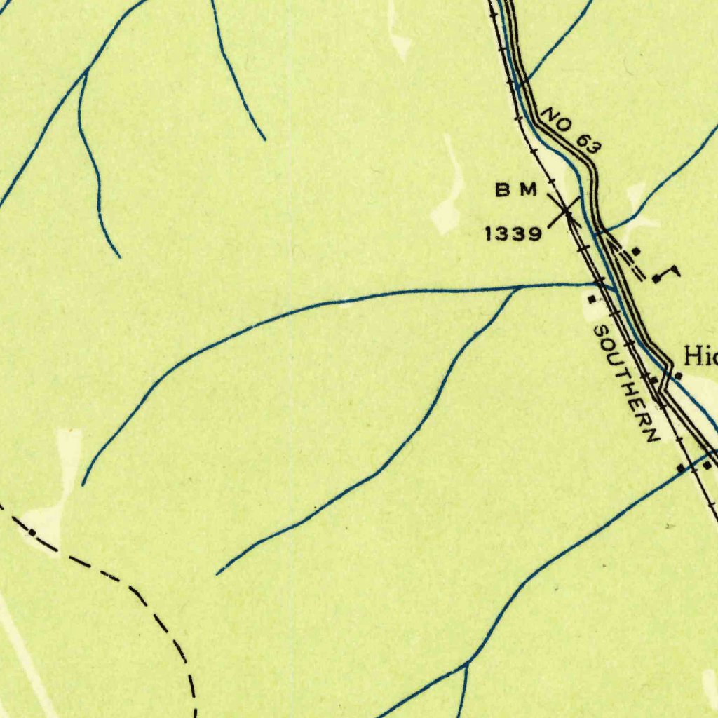Block, TN (1936, 24000-Scale) Map by United States Geological Survey ...