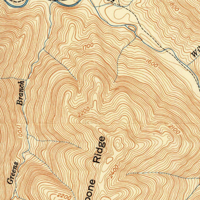 United States Geological Survey Block, TN (1946, 24000-Scale) digital map