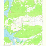 United States Geological Survey Blocker, OK (1971, 24000-Scale) digital map