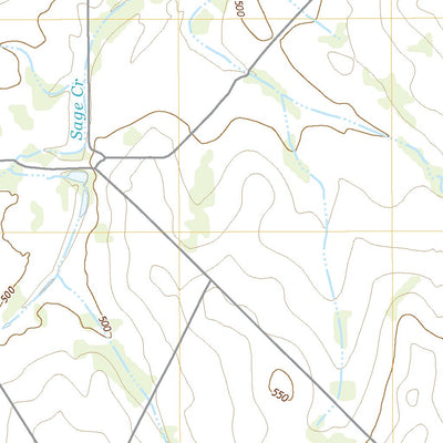 United States Geological Survey Blocker Tank, TX (2022, 24000-Scale) digital map