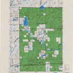 United States Geological Survey Blockhouse Lake, WI (1968, 24000-Scale) digital map