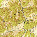 United States Geological Survey Blockhouse, TN (1942, 24000-Scale) digital map