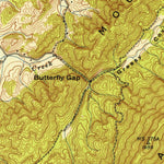 United States Geological Survey Blockhouse, TN (1942, 24000-Scale) digital map