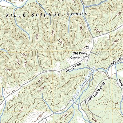 United States Geological Survey Blockhouse, TN (2022, 24000-Scale) digital map