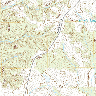 United States Geological Survey Blockton SE, MO (2021, 24000-Scale) digital map