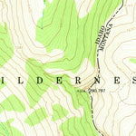 United States Geological Survey Blodgett Mountain, ID-MT (1966, 24000-Scale) digital map