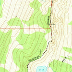 United States Geological Survey Blodgett Mountain, ID-MT (1966, 24000-Scale) digital map