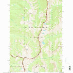 United States Geological Survey Blodgett Mountain, ID-MT (1994, 24000-Scale) digital map