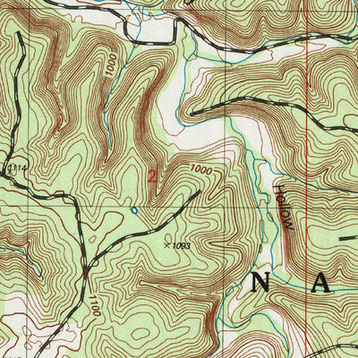 United States Geological Survey Bloodland, MO (2004, 24000-Scale) digital map