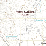 United States Geological Survey Bloody Basin, AZ (2021, 24000-Scale) digital map