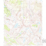 United States Geological Survey Bloody Mountain, CA (1983, 24000-Scale) digital map