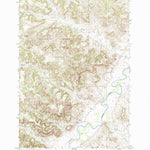 United States Geological Survey Bloom Creek, MT (1970, 24000-Scale) digital map