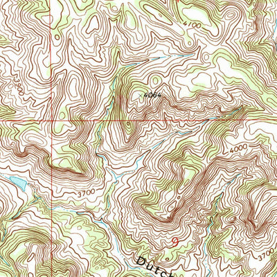 United States Geological Survey Bloom Creek, MT (1970, 24000-Scale) digital map