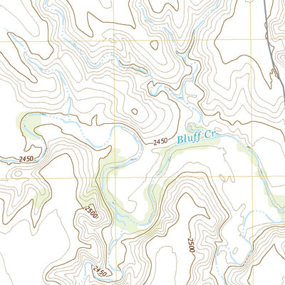 United States Geological Survey Bloom, KS (2022, 24000-Scale) digital map