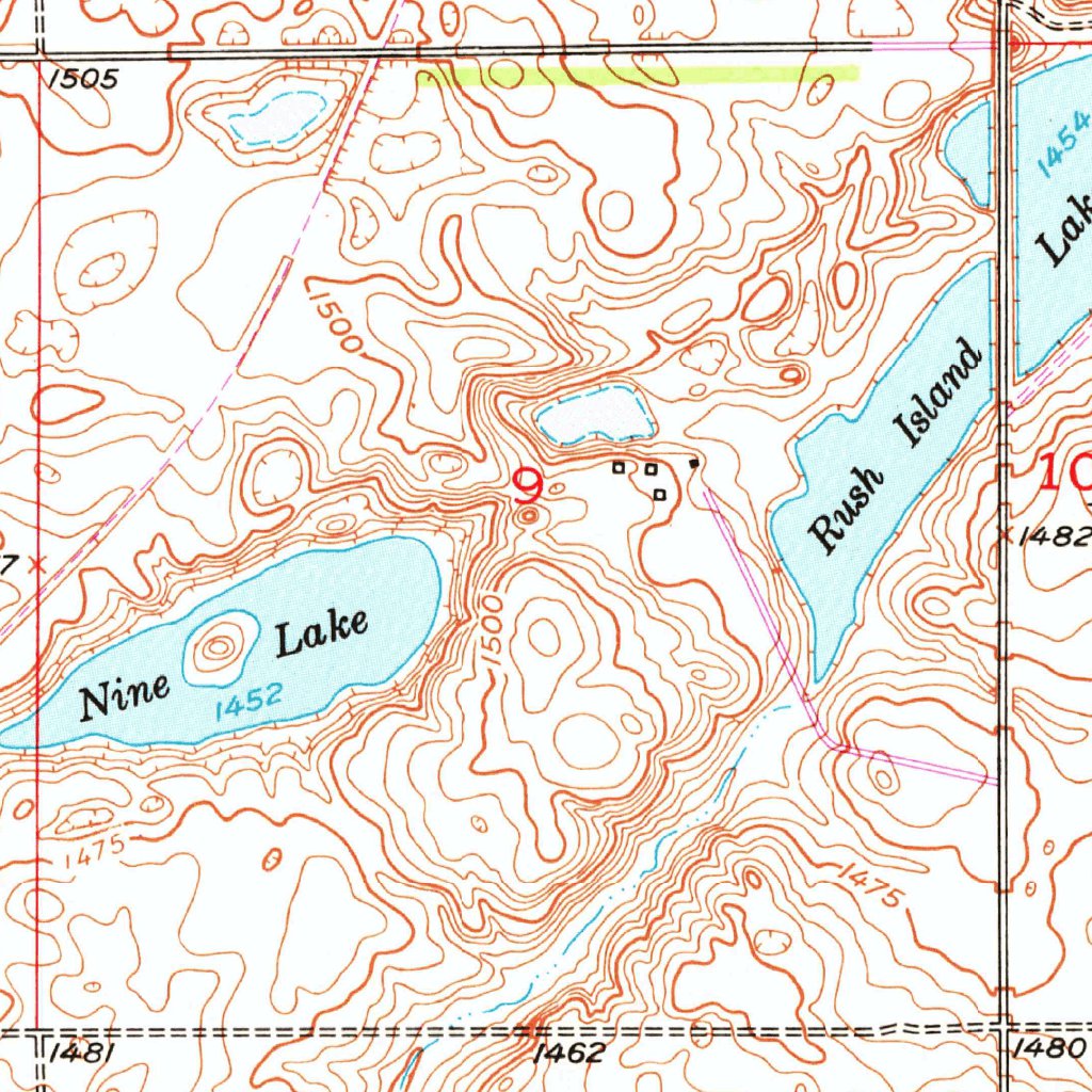 Bloo Map Bloom, ND (1952, 24000-Scale) Map by United States Geological Survey ...