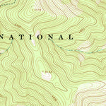 United States Geological Survey Bloom Peak, MT-ID (1966, 24000-Scale) digital map