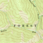 United States Geological Survey Bloom Peak, MT-ID (1966, 24000-Scale) digital map