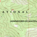United States Geological Survey Bloom Peak, MT-ID (1997, 24000-Scale) digital map