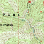United States Geological Survey Bloom Peak, MT-ID (1997, 24000-Scale) digital map