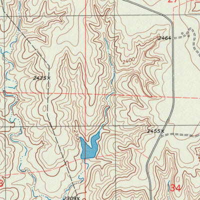 United States Geological Survey Bloom SE, KS (1979, 24000-Scale) digital map