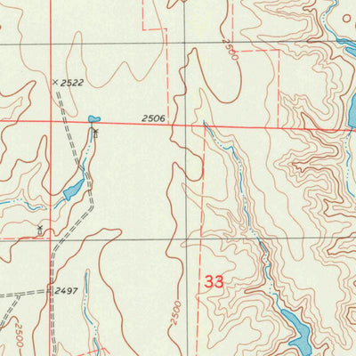 United States Geological Survey Bloom SW, KS (1979, 24000-Scale) digital map