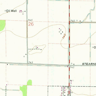 United States Geological Survey Bloomdale, OH (1960, 24000-Scale) digital map