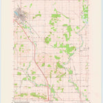 United States Geological Survey Bloomer, WI (1975, 24000-Scale) digital map