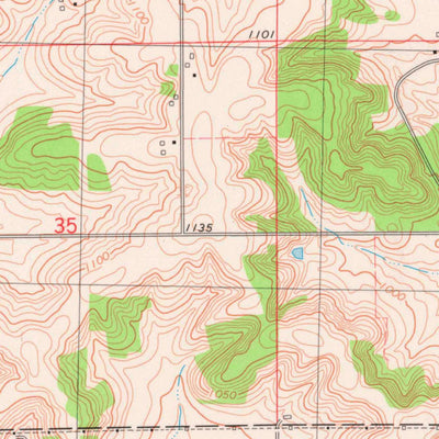 United States Geological Survey Bloomer, WI (1975, 24000-Scale) digital map