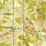 United States Geological Survey Bloomfield, IN (1951, 24000-Scale) digital map