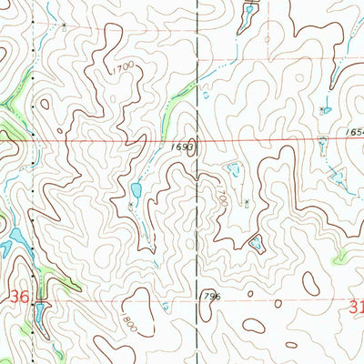 United States Geological Survey Bloomfield NE, NE (1968, 24000-Scale) digital map