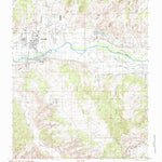 United States Geological Survey Bloomfield, NM (1985, 24000-Scale) digital map
