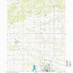 United States Geological Survey Bloomfield North, IA (1980, 24000-Scale) digital map