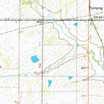United States Geological Survey Bloomfield North, IA (1980, 24000-Scale) digital map