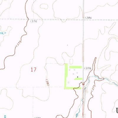 United States Geological Survey Bloomfield, SD (1971, 25000-Scale) digital map