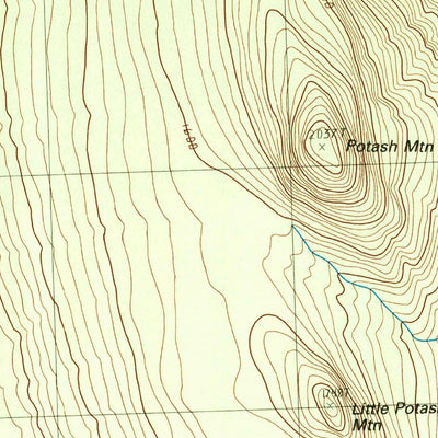 United States Geological Survey Bloomfield, VT-NH (1988, 24000-Scale) digital map