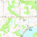 United States Geological Survey Bloomingdale, MI (1981, 24000-Scale) digital map