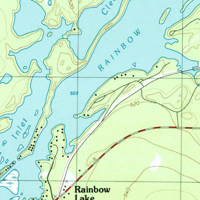 United States Geological Survey Bloomingdale, NY (1999, 25000-Scale) digital map