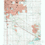 United States Geological Survey Bloomington East, IL (1998, 24000-Scale) digital map