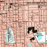 United States Geological Survey Bloomington East, IL (1998, 24000-Scale) digital map