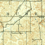 United States Geological Survey Bloomington, IN (1910, 62500-Scale) digital map