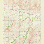 United States Geological Survey Bloomington, KS (1953, 24000-Scale) digital map