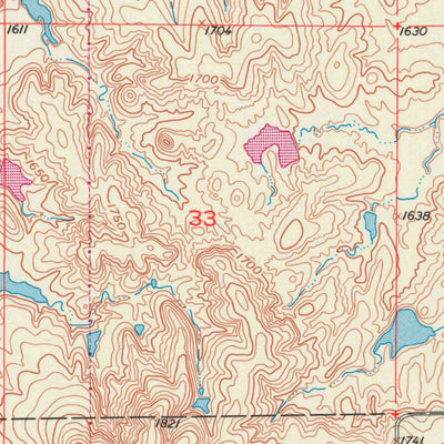 United States Geological Survey Bloomington, KS (1953, 24000-Scale) digital map