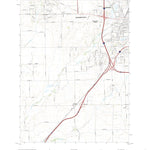 United States Geological Survey Bloomington West, IL (2021, 24000-Scale) digital map