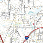 United States Geological Survey Bloomington West, IL (2021, 24000-Scale) digital map