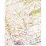 United States Geological Survey Bloomsburg, PA (1953, 24000-Scale) digital map
