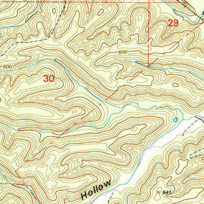 Bloomsdale, MO-IL (1993, 24000-Scale) Map by United States Geological ...